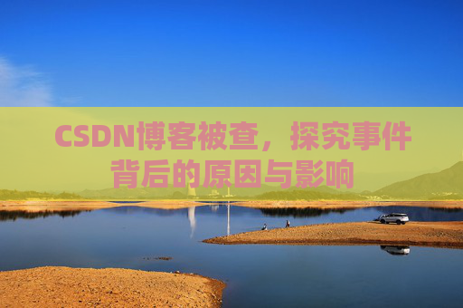 CSDN博客被查，探究事件背后的原因与影响
